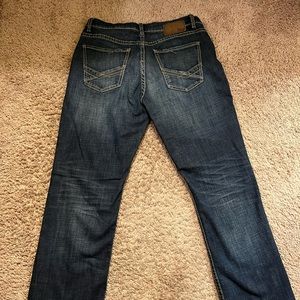 BKE Denim Tyler Straight Dark Wash Jean 33x32